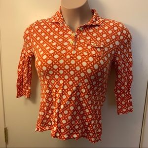 Women’s Talbots Medium Petite Geometric Top